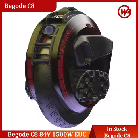 Newest Begode C8 Electric Unicycle 84V 1500W Battery Motor Power 2500W Begode C8 Electric Unicycle F