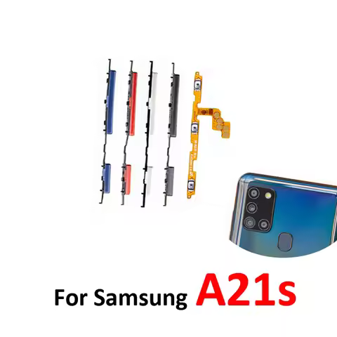 For Samsung Galaxy A21s A217 A217F A217M A217N Phone New Power Volume Button On Off Up Down Control 