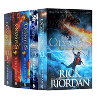5 หนังสือ/ชุด Percy Jackson ระดับ 2 The Heroes of Olympus Rick Riordan หนังสือนิทานภาษาอังกฤษเด็กอ่า