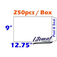White Document Envelope 9″ X 12.75″ 9x12.75 9 x 12.75 9x13 9x12 A4 Size ENVELOPE 229mm x 324mm 250PC
