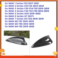 Car Roof  Fin Antenna Cover Carbon Fiber Antenna Trim Cover for  1 2 3 4 5 6 7 Series F52 F22 F30 F3
