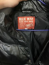 Blue way二手可拆式羽絨外套