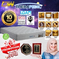 [FREE 1 X RM99 T-SHIRT] Therapedic Made By Mylatex - Langkawi Series 10 Inch Orthopedic Spring & Rei