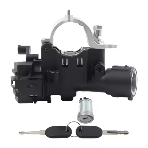 Ignition Switch Lock Cylinder 989-019 9L8Z-3511-A w/ 2 Keys Transponder Chip Bolt for Ford Escape Ma