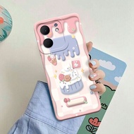 HP OPPO A5X 4G 2025 Softcase - Geloracase - Latest OPPO A5X 4G Casing - Ice Cream Case Motif - OPPO 