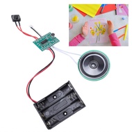 xguli-my Sound Recorder Module with Speaker  4 Minutes Recording Light Activated Loop Playback Voice