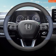 JIBEIDUN | ปลอกพวงมาลัยหนังสากลสำหรับ Honda CRV Civic Accord XRV Vezel HRV Integra Odyssey
