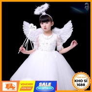 Angel wings for angel costumes, Christmas angel cosplay, Halloween costumes, masquerade accessories 