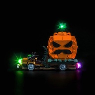 LED Lighting Compatible with Lego 40822 Jack-O'-Lantern Pickup Truck, Light Kit Compatible with Lego