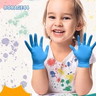 BORAGE44 5 pairs Food Service Gloves, Multipurpose Latex Free Disposable Nitrile Gloves,  Gardening 