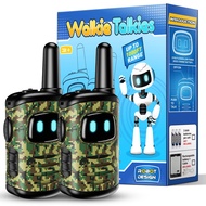 Toys for 3-8 Year Old Boys: comedyfun Mini Robots Walkies Talkies 2 Pack Birthday Gifts for 3 4 5 6-