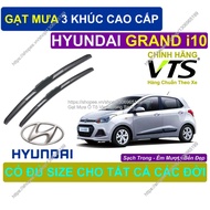 3-Segment Wipers, Silicone Wipers for Hyundai Grand i10, Hyundai Grand i10, i10 Windshield Wipers