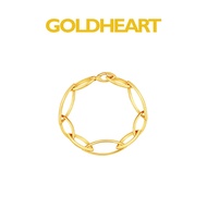 Goldheart 916 Gold Foliage Bracelet