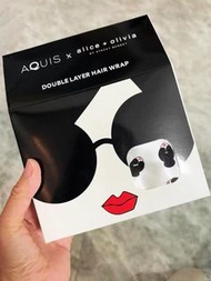 ⭐️AQUIS x alice olivia聯名款⭐️韓國制！雙層高質乾髮帽