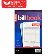 Unicorn NCR Bill Book 2 Ply (5" x 8"/30 x 2 Sheets) B811