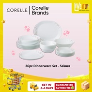 CORELLE 26pc Dinnerware Set - Sakura