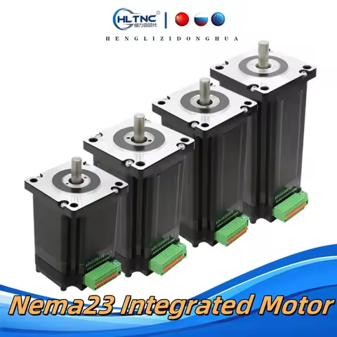 HLTNC Nema23 Closed Loop Integrated 57 Motor 1.2Nm 2Nm 2.5Nm 3Nm Diameter 8mm IG Hybrid Integrated S