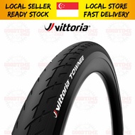 Vittoria Townee 16x1.35/20x1.50/26x1.50 Tyre Folding Clincher Tire Slick Hybrid City Bike Foldable B