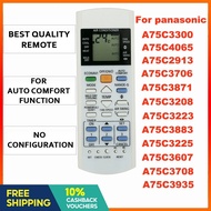 (SG) For Panasonic Aircon Remote Control A75C3708 A75C3758 New