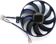 YOUMEINU 3PCS PLD09210S12H T129215SU 7PIN DC 12V RTX3060TI GPU Fan Compatible for ASUS GeForce RTX 3060Ti 3070 3080 3090 TUF OC Cards Replace Fans Perfection (Blade Color : 6PIN)