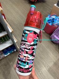 กระติกน้ำ สเปรย์ สแตนเลส Smiggle splitz stainless water bottle- smile