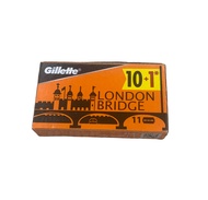 Gillette London Bridge Double Edge Razor single pack 10+1 Blades