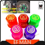 THAILAND STYLE 41MM ISUZU LORRY TYRE RIM NUT CAP COVER RED ORANGE GREEN PINK PURPLE LORI TAYAR NUT T