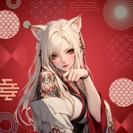 NaChi 原創貼紙【招財貓】