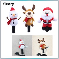 fixory Festive Animal Head Golf Wood Headcover Sleeve for No Wood 1 Gift for Golfer Club Protector