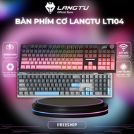 Bàn Phím Cơ Gaming LANGTU LT84 pro Không Dây Tùy Chỉnh Bằng App 3 Mode Kết Nối Hotswap LED RGB BH 12