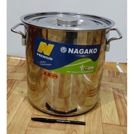 DLX - STOCK POT JUMBO NAGAKO 25/30/35/40/50 CM
