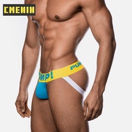 [CMENIN]PUMP New Cotton Underpants Gay Men Sexy Man's Underwear Thong Men Jockstrap Soft Mens Thongs And G strings Sexi PU5106