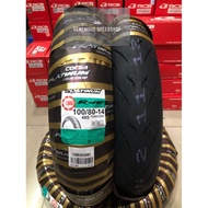 Corsa Platinum R46 Tire Size 100/80-14 (Softcompound) (Tubeless)