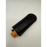 Lighter Case / Lighter Cover / Sarung Pemetik Api CRICKET Kulit Buatan Tangan