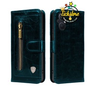 Latest Oppo Reno 7Z 5G Case Extra Zip Premium Super Zipper Pocket Card and Money Full 360 Degree Lux