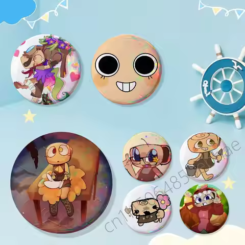 FOR Brawl Stars Shelly Brooches Cute Cartoon Badge Jacket Jeans Lapel Pin Gift Accessorie