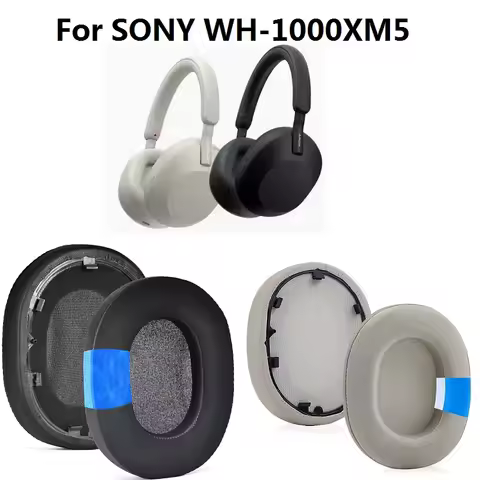 Cooling Gel Ear Pads for Sony WH-1000XM5 wh-1000xm5 WH1000XM5 Headphones Ear Cushions Earpads Headse