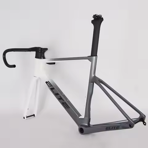 ELITE Carbon Road Bike Frame R52 Carbon Fiber Road Bicycle Frameset Disc Brake T1000 Full Internal C