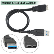 0.3M/30cm USB 3.0 A To Micro B Cable For WD Seagate Toshiba Samsung External Hard Drive