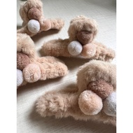 [SG LOCAL STOCK] Korean Furry Claw Clip Hair Accessories Women