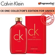 Calvin Klein cK One Collector's Edition EDT for Unisex Men Women (100ml) Eau de Toilette Limited CNY 2019 Red [Brand New 100% Authentic Perfume/Fragrance]
