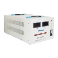High quality ANDELI Ac Voltage Stabilizer SVC-5000VA 5KW Single Phase Voltage Stabilizer