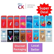DUREX Condoms - Close Fit/Extra Safe/Fetherlite/Love/Mutual Climax/Invisible 3s/12s