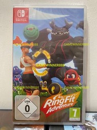 《今日快閃價》（中古二手）Switch NS遊戲 健身環 / 健身環大冒險  / Ring Fit Adventure for Nintendo Switch 歐版中英文版 （ 全套 遊戲+環 🈚️盒）