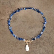 1ชิ้น สร้อยคอโบโฮ Howlite มุกเทียมเสน่ห์ OT หัวเข็มขัดสำหรับผู้หญิงสำหรับตกแต่งทุกวัน