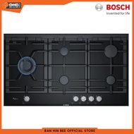 Bosch Serie 8 90cm Gas Hob 90cm PRS9A6D70 Built In Gas Hob Black Ceramic 5 Gas Burner / Bosch BOS-PR