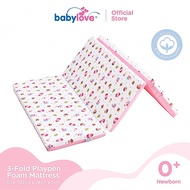 Babylove Premium 3 Fold Playpen Foam Mattress