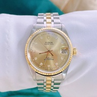 Tudor Tudor Gold Original Diamond Automatic Mechanical Men's Watch 72033