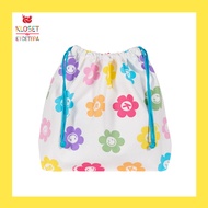 Kloset & Etcetera Sunny Flower Drawstring Bag / M กระเป๋าถุงหูรูดลายดอกไม้