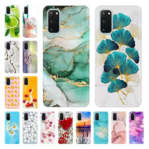 For Samsung Galaxy S20 FE Case S20 Ultra Silicone Back Cover Soft Tpu Phone Case For Samsung S20 FE 